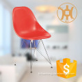 Plastic Lounge Chair Cheap Plastic Chair Steel Leg HC-K113-1